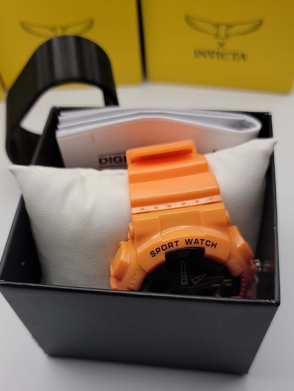 NWT Activa X Invicta Mens Watch Pixel A Tequila Sunrise ACW499-014 Unisex 50mm - Picture 11 of 13